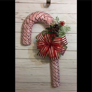 Candy Cane Door Hanger